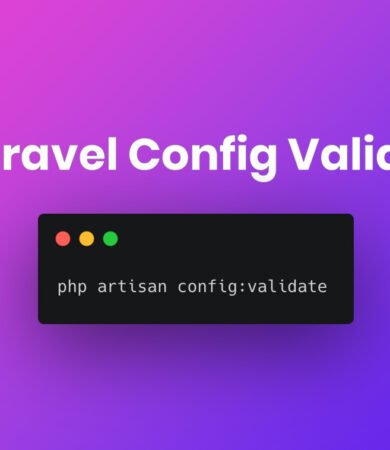 Config Validation in Laravel